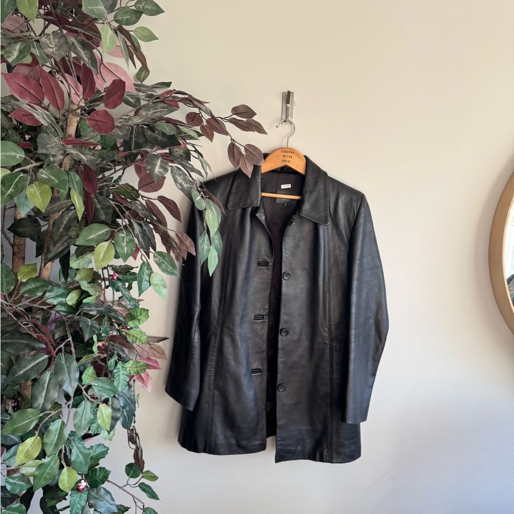 Izod small Genuine Leather Jacket